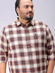 Hardsoda by The Indian Garage Co Men Tartan Check Casual Shirt