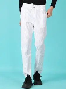 V-Mart Men Striped Regular Fit Track Pants