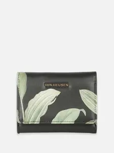 Van Heusen Woman Women Floral Printed Leather Two Fold Wallet