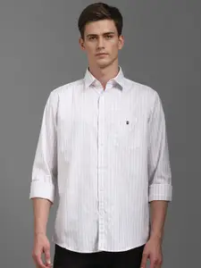 Louis Philippe Sport Men Slim Fit Opaque Striped Casual Shirt