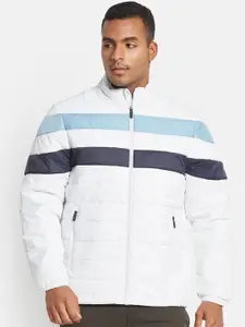 METTLE Men Colourblocked Jacket