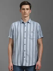 Louis Philippe Jeans Men Slim Fit Striped Casual Shirt