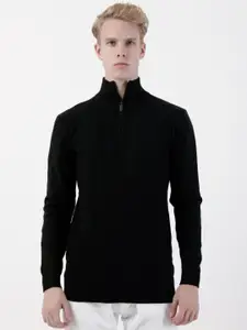 Albion By CnM Men Mock Collar Pullover Sweaters