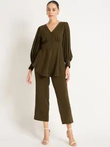 FEMMELLA Long Sleeves Top With Trouser