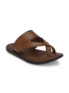 Egoss Men Leather Comfort Sandals
