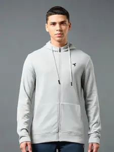 Technosport Men Long Sleeves Hood Regular Sweatshirt