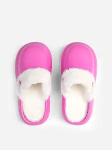 Solethreads Women PU Room Slippers