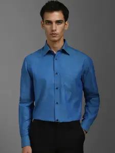 Louis Philippe Men Classic Opaque Printed Formal Shirt