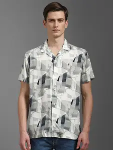 Louis Philippe Jeans Men Slim Fit Printed Casual Shirt