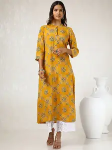 Soch Ethnic Motifs Printed Mandarin Collar A-Line Kurta