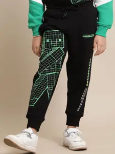 Kids Ville Boys Minecraft Printed Regular Fit Joggers