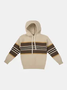 Albion By CnM Boys Striped Woollen Pullover