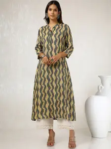 Soch Women Floral Printed A Line Kurta