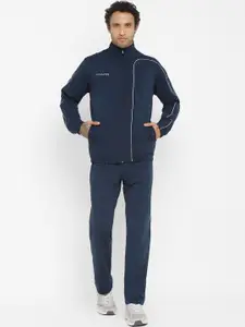 OFF LIMITS Men Printed Mock Collar Long Sleeve Tracksuits