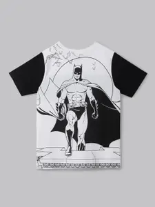 The Souled Store Boys Pure Cotton Batman Printed T-shirt