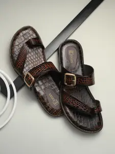 Egoss Men Leather Comfort Sandals