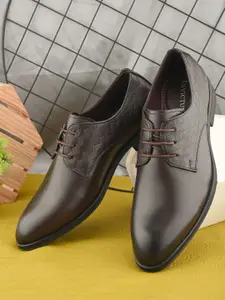 INVICTUS Men Round Toe Lace-Ups Formal Derbys