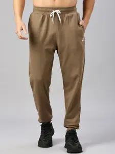 AESTHETIC NATION Men Relaxed-Fit Mid-Rise Joggers