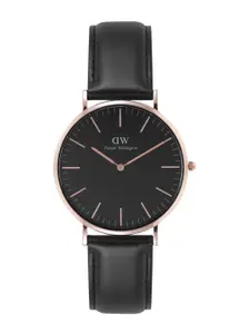 Daniel Wellington Men Dial & Leather Straps Analogue Watch DW00100127K