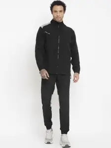 OFF LIMITS Men Brand Logo Printed Long Sleeve Tracksuits