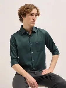 THE BEAR HOUSE Tailored Fit Cotton Formal Shirt