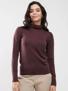 FableStreet Women Turtle Neck Pullover