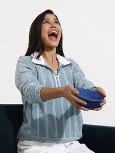 Campus Sutra Women Long Sleeves Sweatshirt