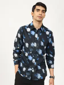 Andamen Premium Floral Printed Twill Weave Regular Fit Semi Cotton Casual Shirt