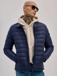 Snitch Band Collar Puffer Jacket