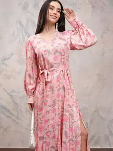 Vishudh Women Floral Printed Maxi Dress