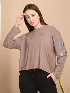 Sweet Dreams Typography Printed Lounge Tshirt