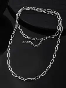 RICHEERA Silver-Plated Link Necklace