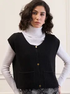 SASSAFRAS Women Crop Sweaters