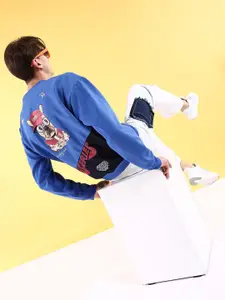 The Indian Garage Co Men Printed Sweatshirt