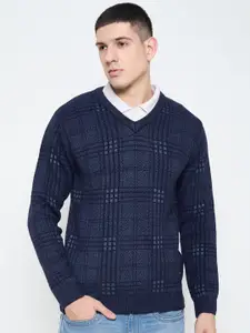 Duke Men Checked Pullover