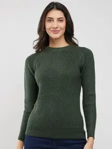 FableStreet Women Round Neck Pullover Sweater