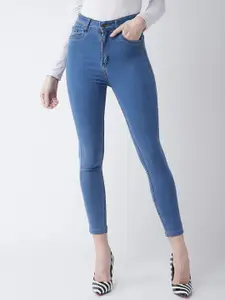 Miss Chase Women Skinny Fit High-Rise Stretchable Jeans