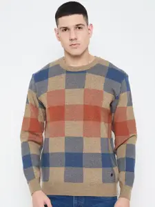 Duke Men Checked Pullover