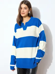 SASSAFRAS Women Striped Pullover