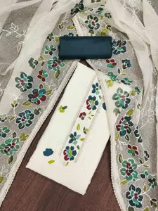 KIMISHA Embroidered Unstitched Dress Material