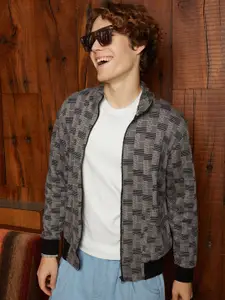 Campus Sutra Men Lightweight Biker Jacket