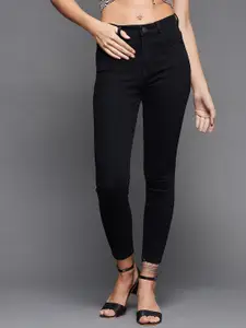 Miss Chase Women Cotton Skinny Fit High-Rise Stretchable Jeans