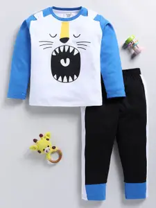 Toonyport Boys Printed T-shirt & Trouser