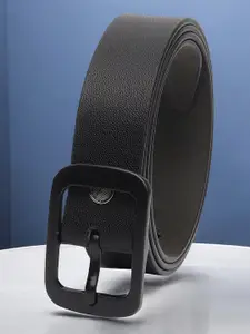 The Roadster Lifestyle Co Men Textured Leather Formal Belt