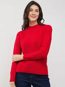 FableStreet Women Round Neck Pullover Sweater