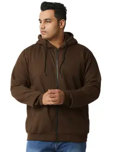Wear Your Opinion Men Plus Size Zipper Hoodie Sweatshirt