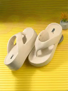 HRX by Hrithik Roshan Women Rubber Thong Flip-Flops
