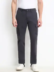 Allen Solly Men Mid-Rise Regular Fit Cargo Trousers