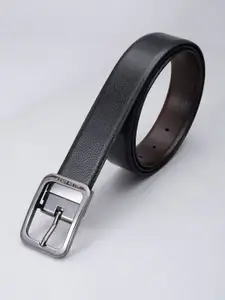 Allen Solly Men Textured Leather Reversible Belt