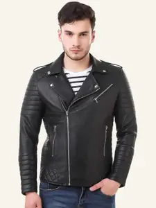 Leather Retail Men Biker Jacket